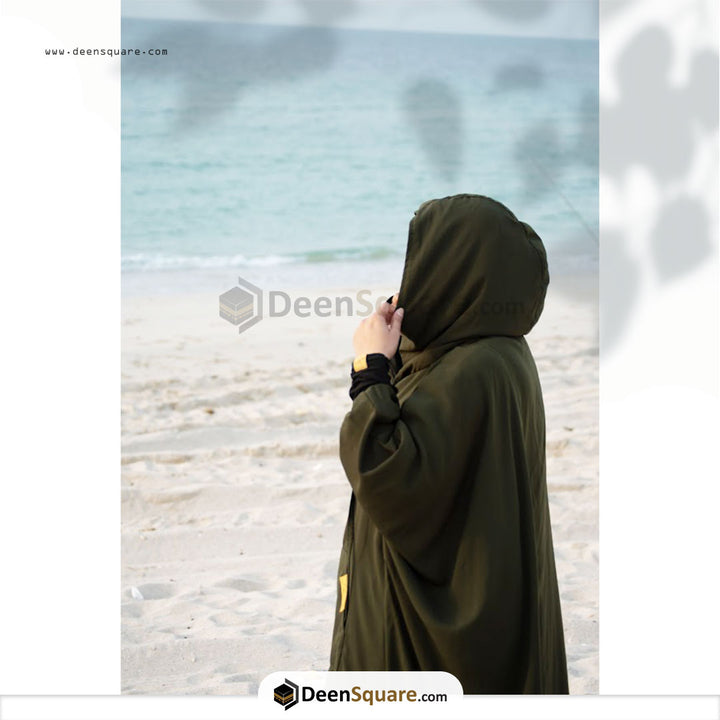 Active wear hooded Jilbab with Sarouel