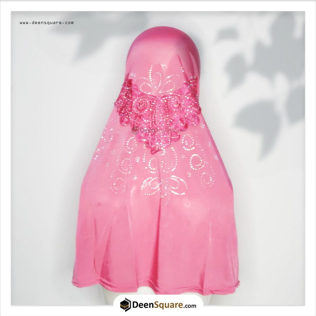 Kids Prayer Scarf - وشاح للرأس للفتيات الصغيرات