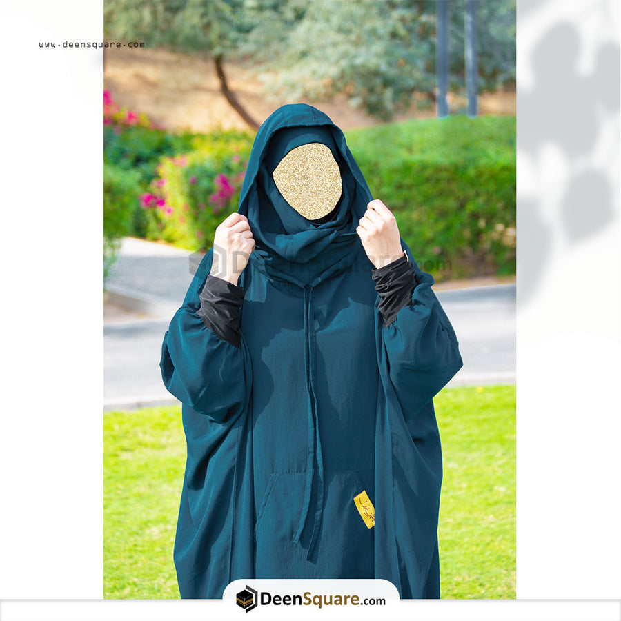 Active wear hooded Jilbab with Sarouel