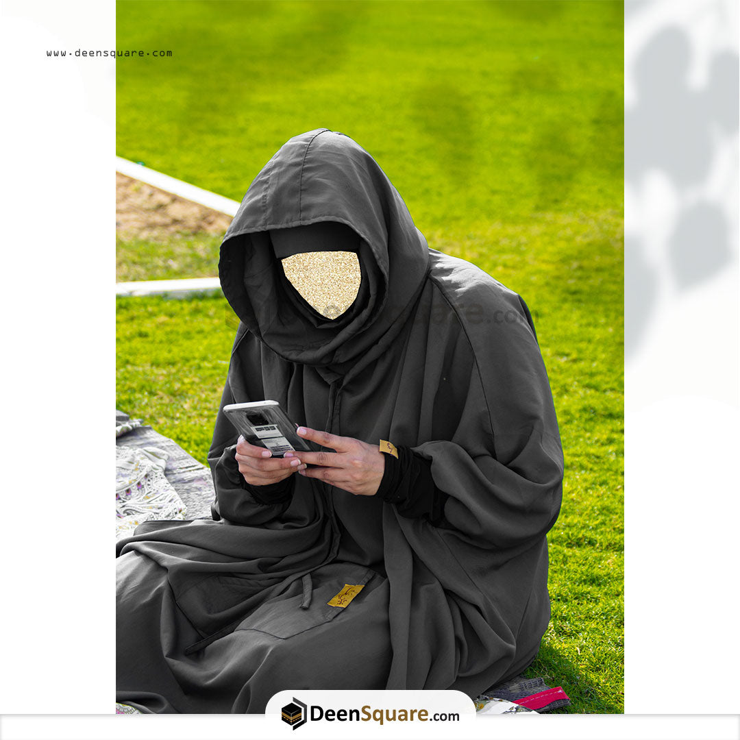 Active wear hooded Jilbab with Sarouel