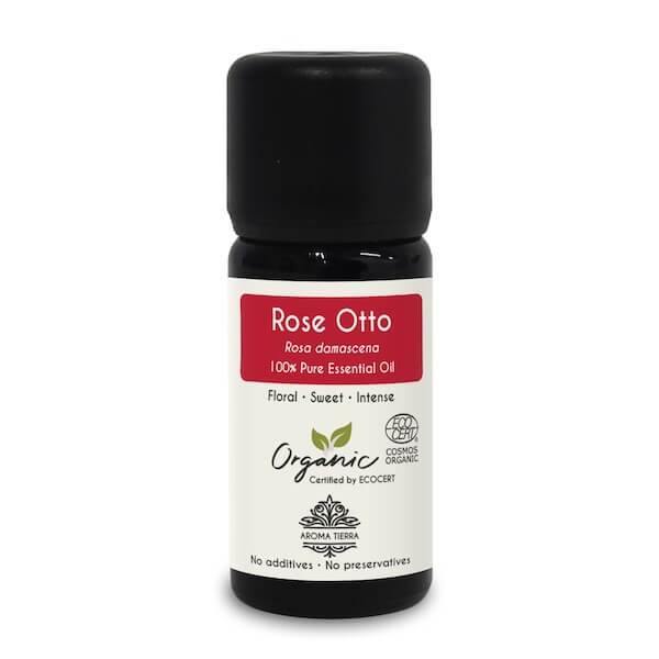 Aroma Tierra Organic Rose Essential Oil (Rose Otto)