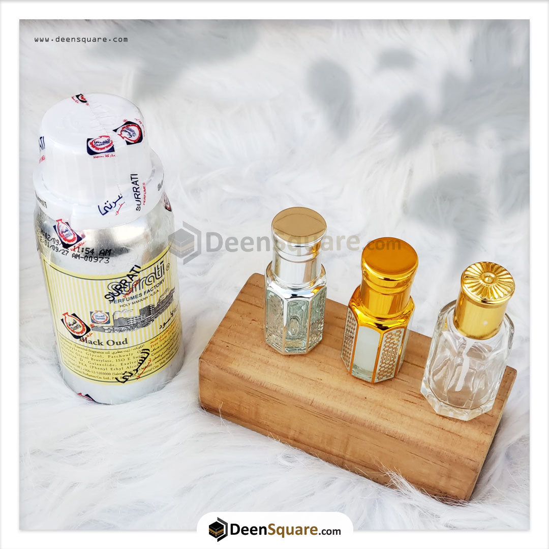 Black Oud Attar - Surrati