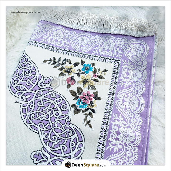 Turkish Floral Design Prayer Mat