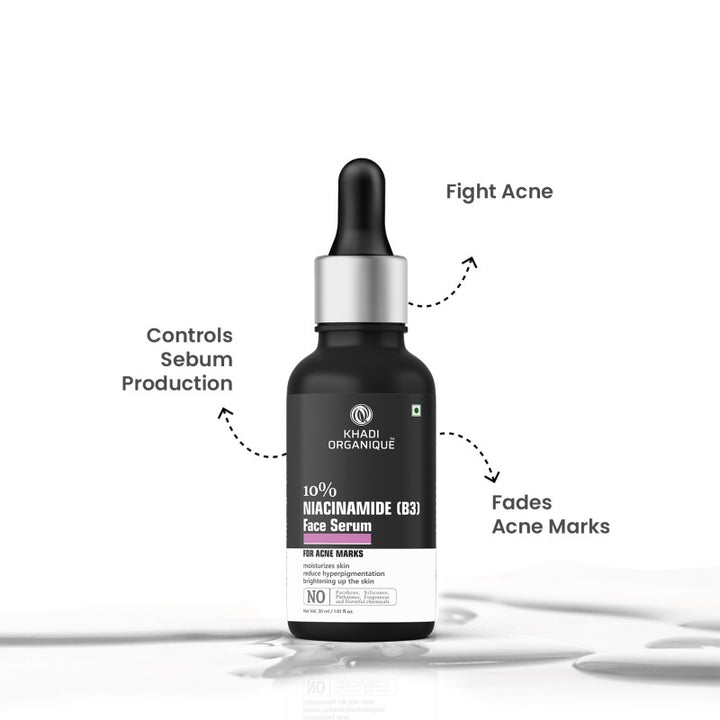 10% Niacinamide (B3) Face Serum - Khadi Organique