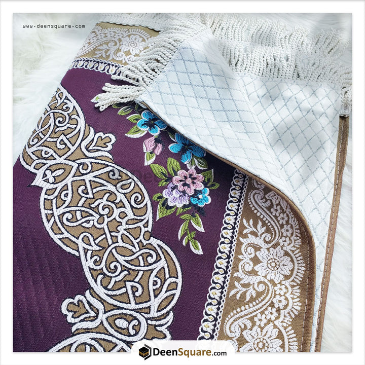 Turkish Floral Design Prayer Mat