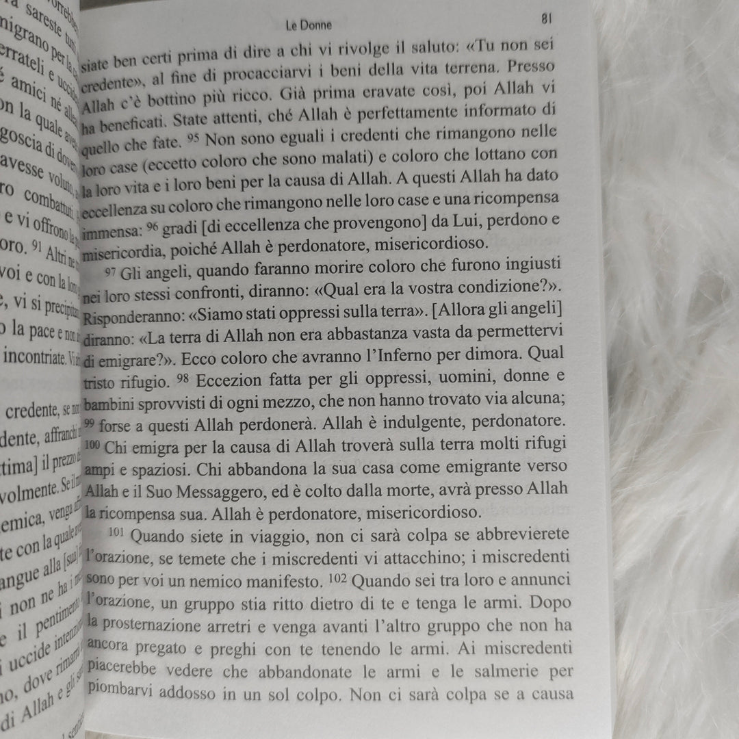 Italian Quran - Pocket Size (Without Arabic)