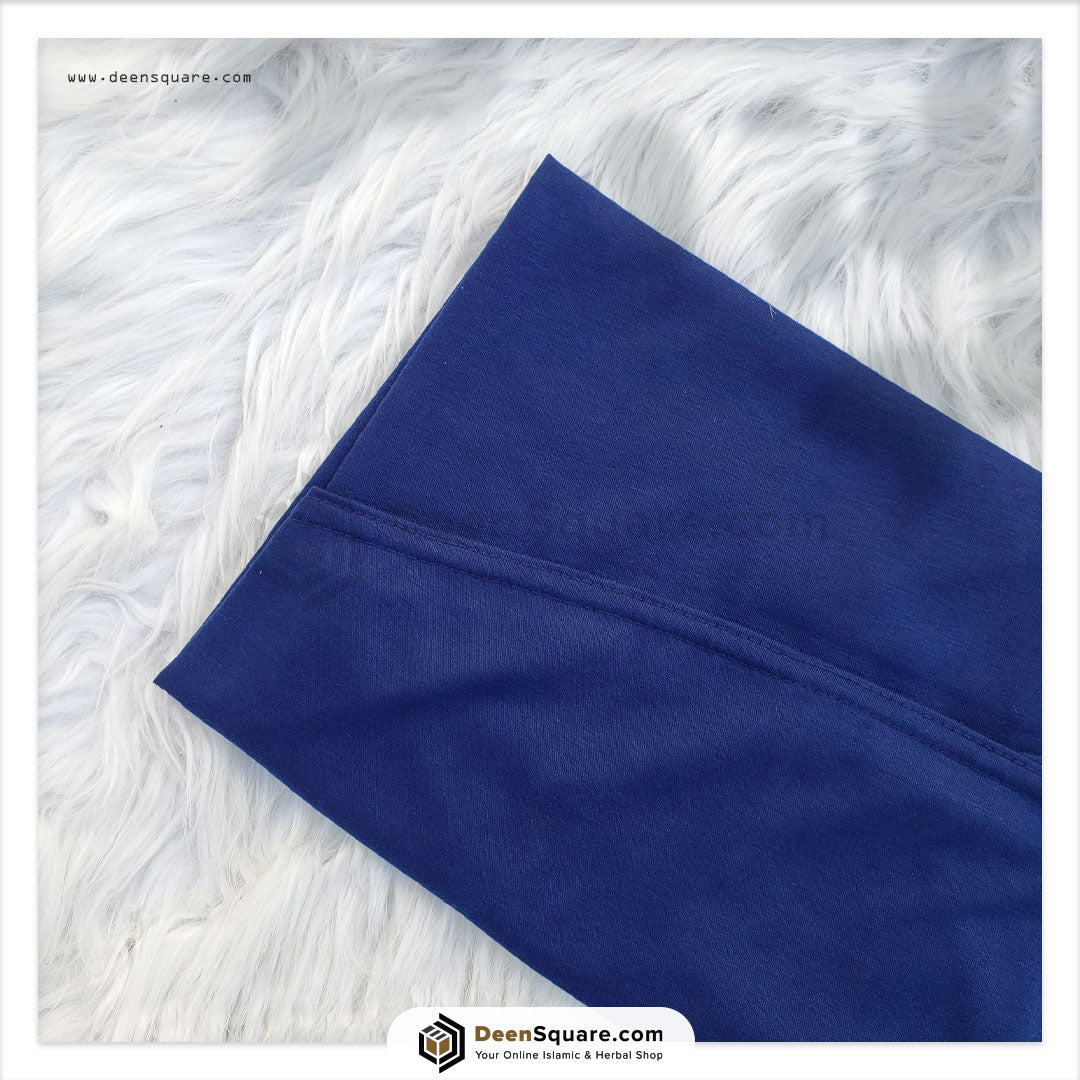 Kids prayer hijab makhna in blue color