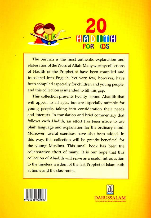 20 Hadith for Kids