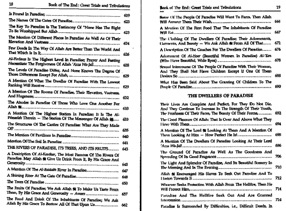 Book Of The End - Great Trials & Tribulations