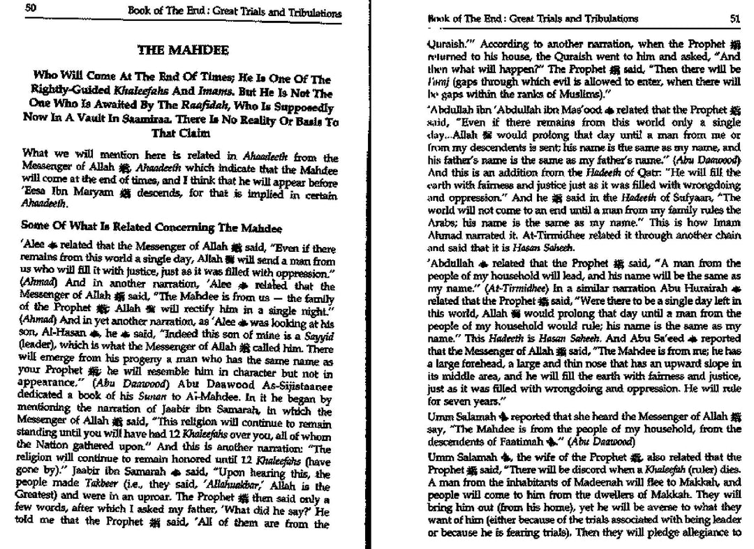 Book Of The End - Great Trials & Tribulations