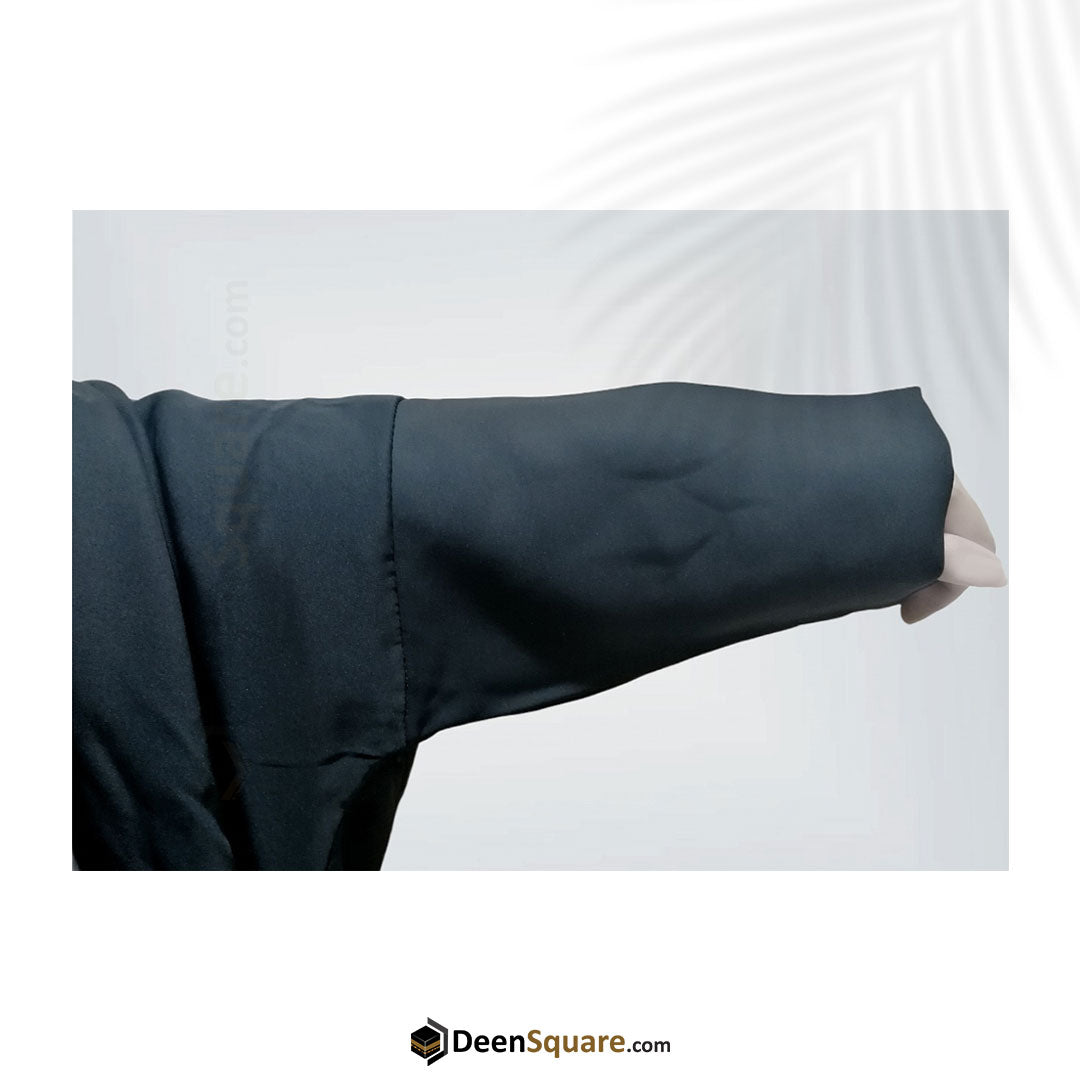 3 Piece Jilbab (Plain Sleeves) - Khimar with Skirt and Niqab
