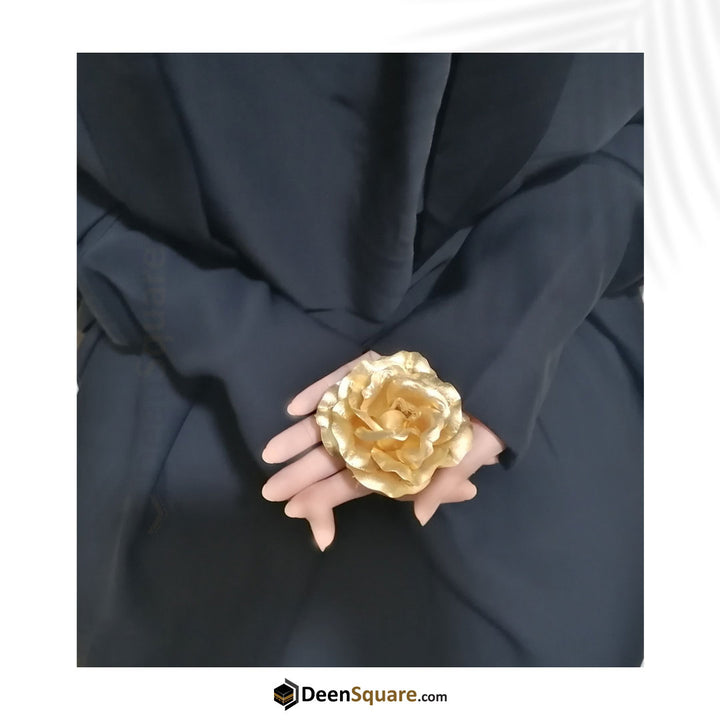 3 Piece Jilbab (Plain Sleeves) - Khimar with Skirt and Niqab
