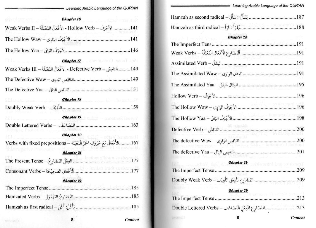 Learning Arabic Language of the Quran
