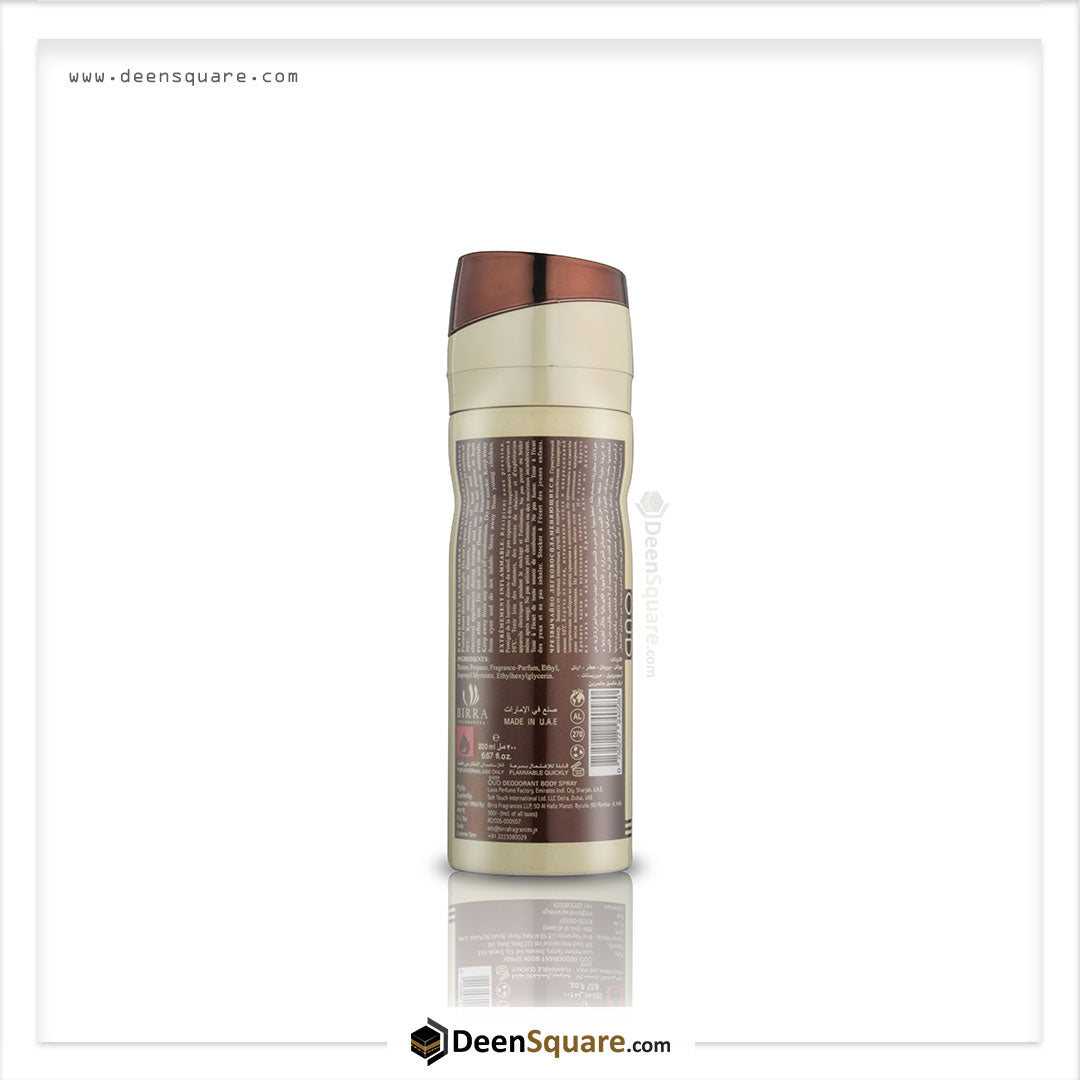 Sheer Oud 200 ML Deo - UNISEX