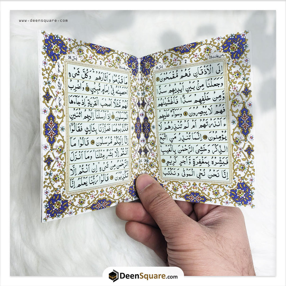 Surah Yaseen - Indo Pak Script (Ref 322A) - Pocket Size