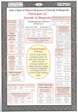 Macro Structure of the Surahs Of The Holy Quran