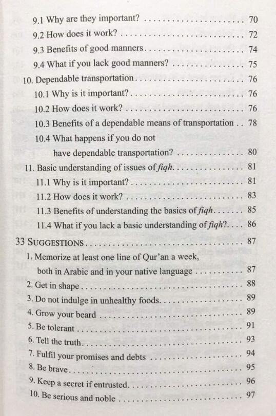 44 Ways to Manhood: Breaking old habits and building new personalities based on Quran and Sunnah