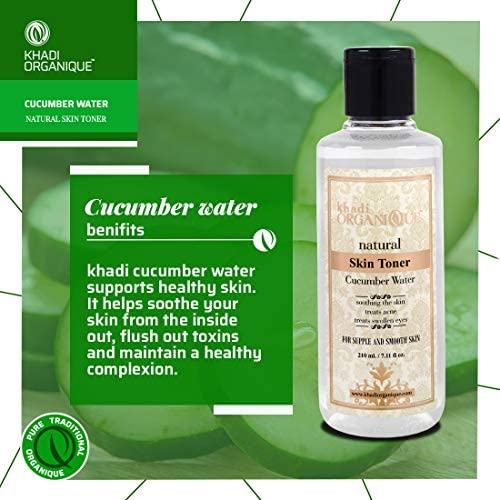 Cucumber Water Skin Toner - Khadi Organique