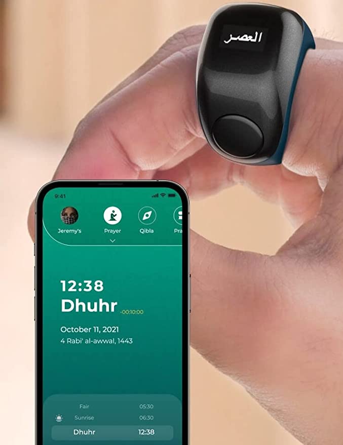 Umeox Iqibla Newest Smart Tasbih Zikr Ring Flex - Smart Tasbih Counter