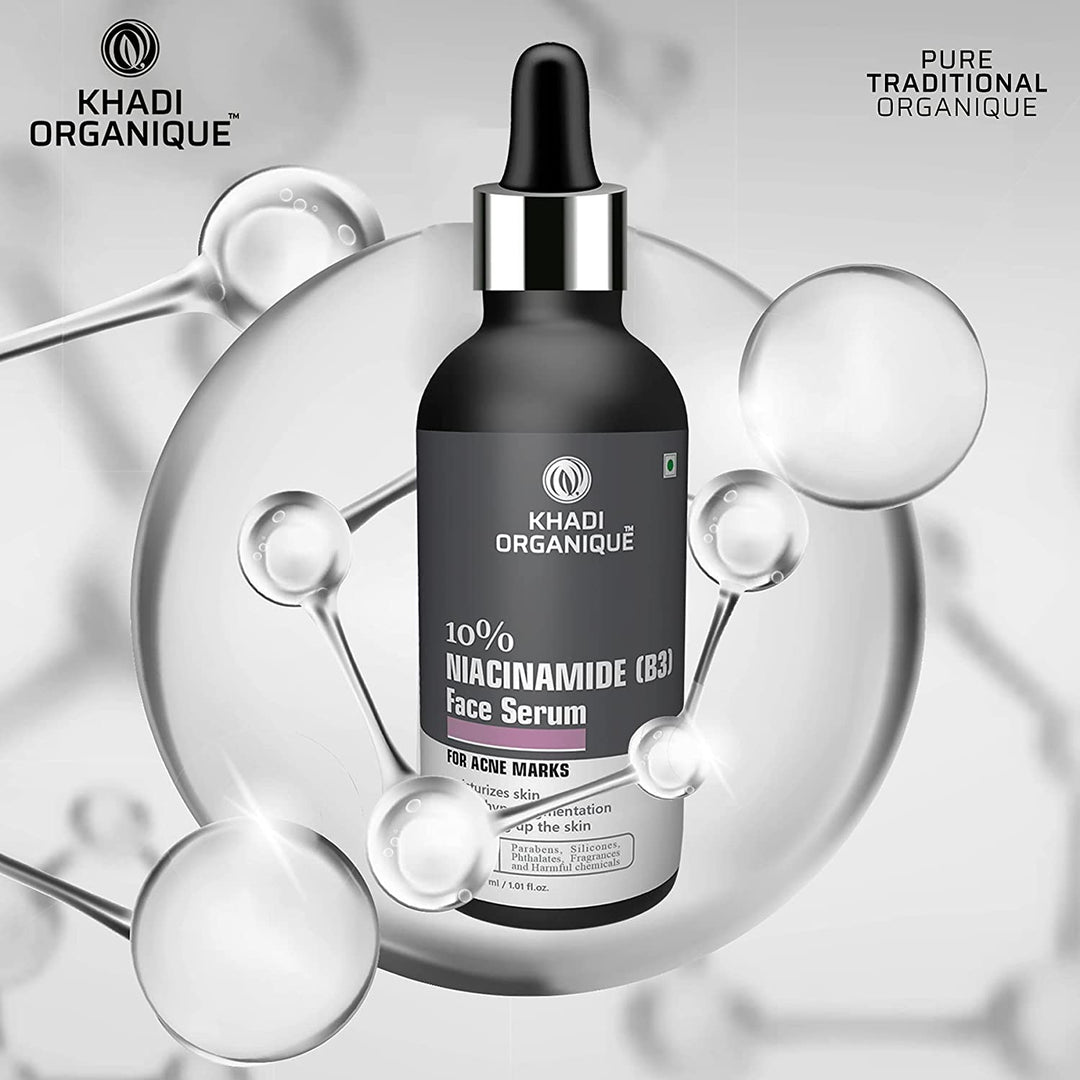 10% Niacinamide (B3) Face Serum - Khadi Organique