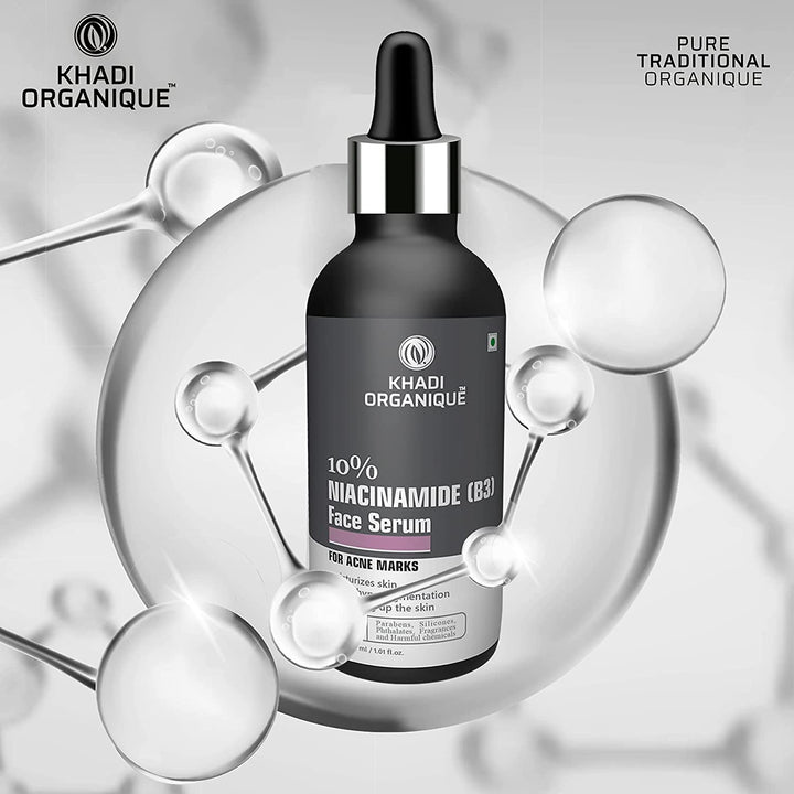 10% Niacinamide (B3) Face Serum - Khadi Organique