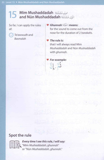 Rules of Tajwid (Madinah Script) – Learn to Read Series by Safar Publications