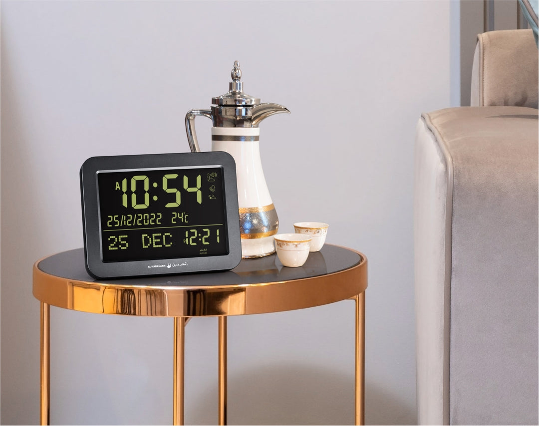 Al Harameen Digital Azan Clock HA-7021