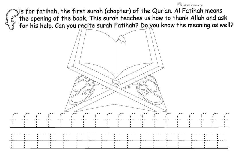 My A-Z Sticker Book of Islam