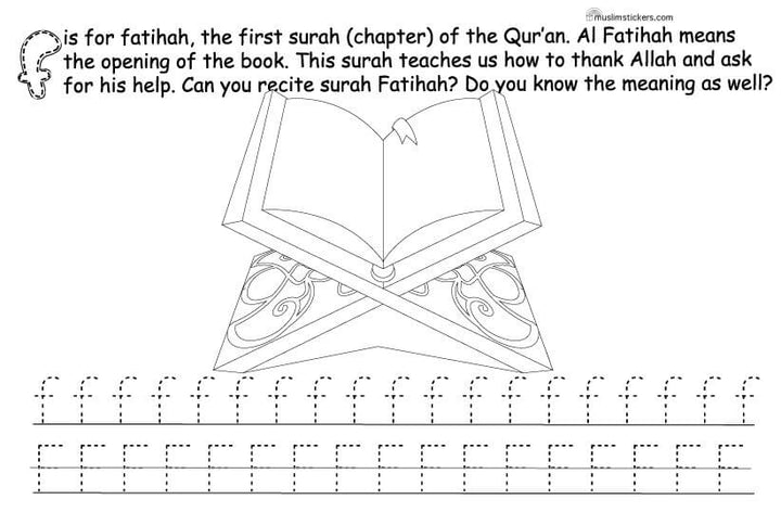 My A-Z Sticker Book of Islam