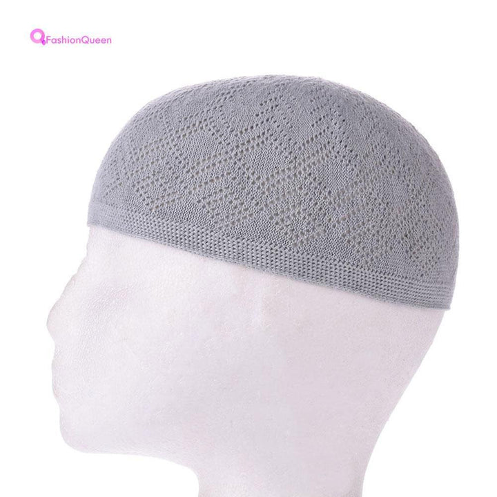 Muslim Prayer Knitted Cap - قبعة المسلم للرجال