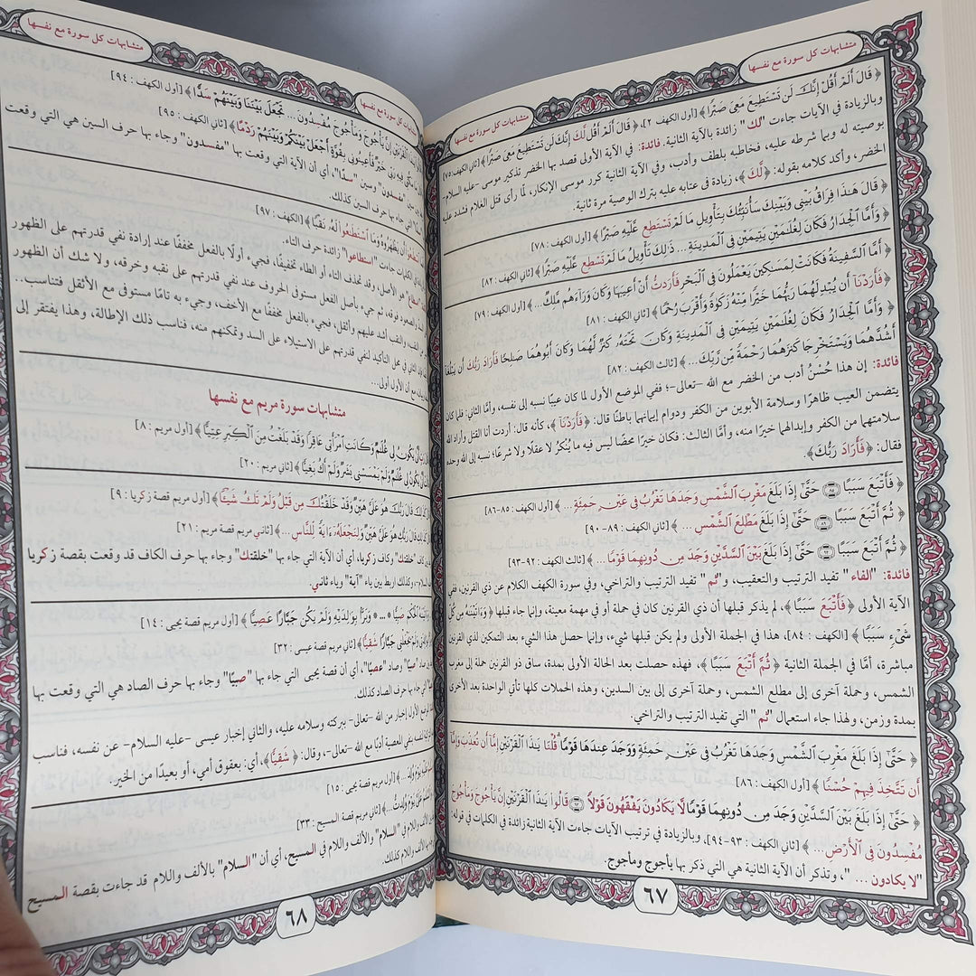 مصحف التبيان المفصل لمتشابهات القران | د. ياسر بيومي | ط. دار التقوى