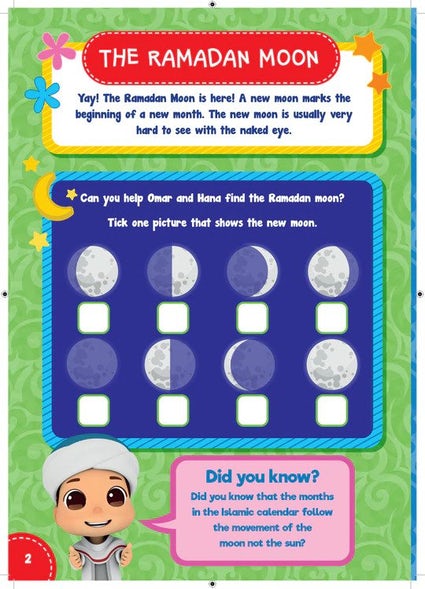 OMAR & HANA RAMADAN ACTIVITY BOOK By (author) Omar and Hana