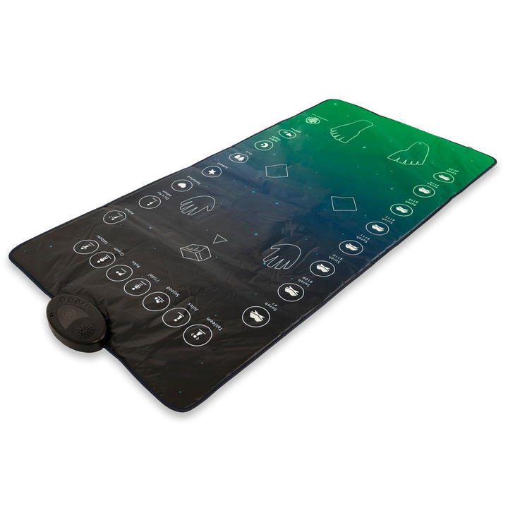 My Salah Mat Adult & Revert Muslim Educational Interactive Prayer Mat - Black Color