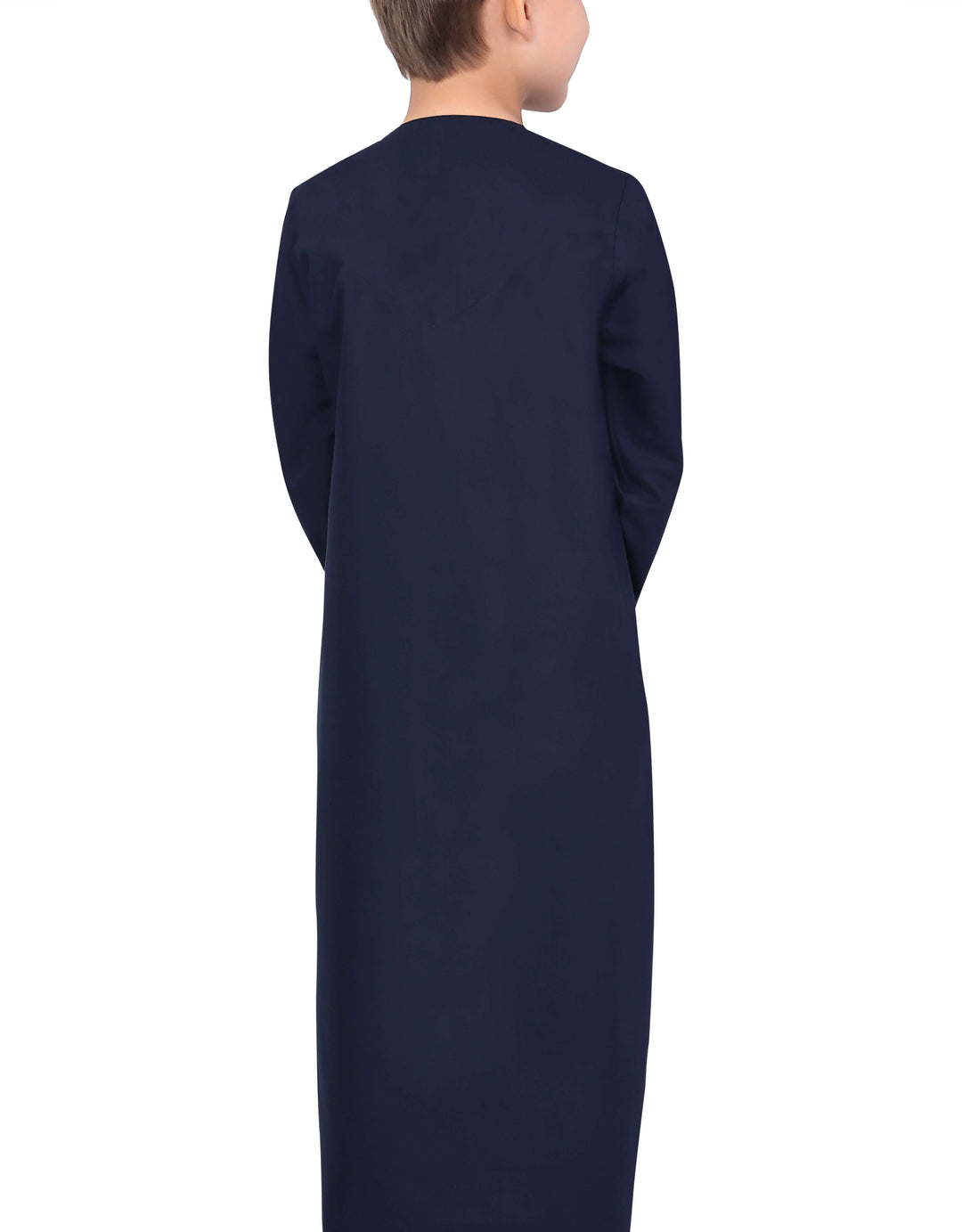Mashroo Aplos Omani Kandoora for Kids & Boys - Navy Blue