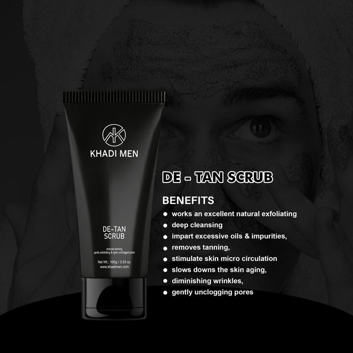 De-Tan Scrub - Khadi Men