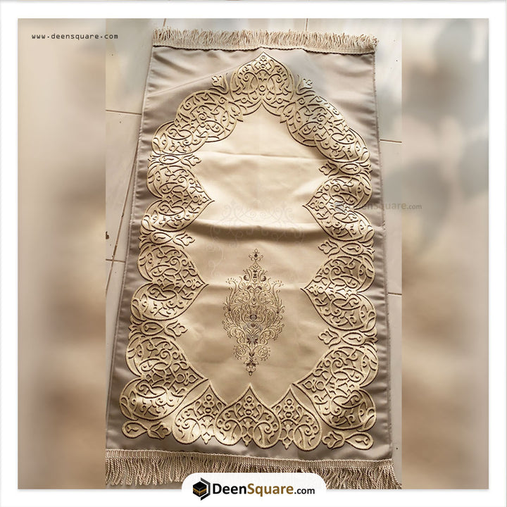 Turkish Royal Prayer Mat and Tabseeh Gift Box