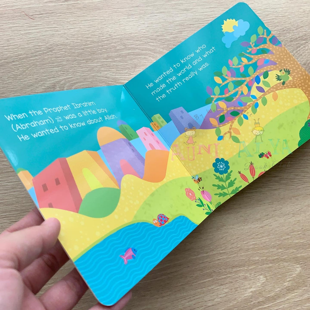 Prophet Ibrahim’s Search for Allah: Quran Stories for Li’l Buddies Board Book`