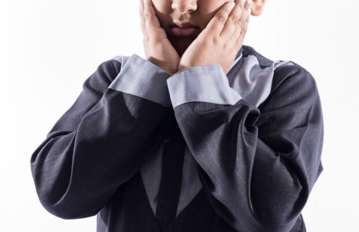 Mashroo V-Lining Grey Kandoora for Kids & Boys