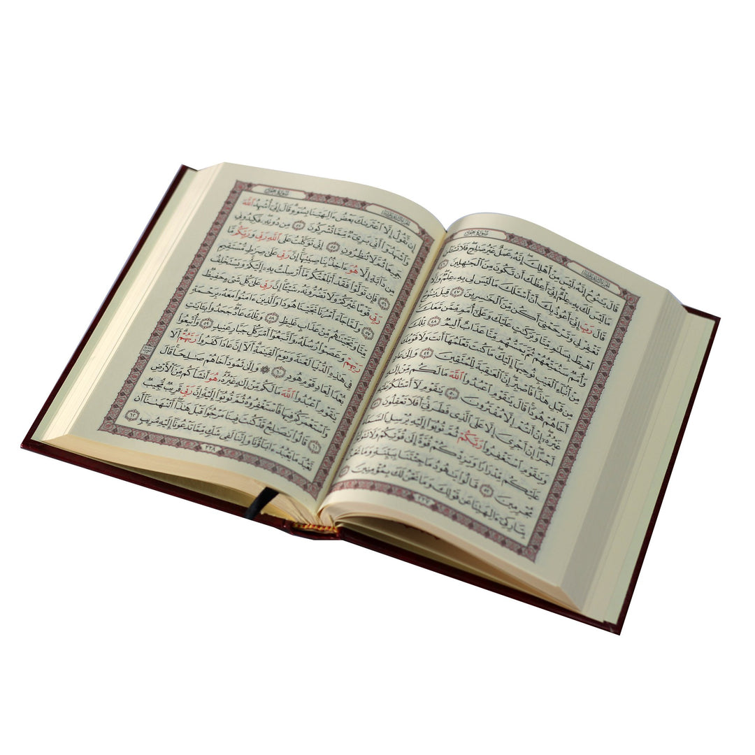 Qur'an Uthmani Script (14x20cm) - المصحف بالرســــــم العثماني غلاف لونين