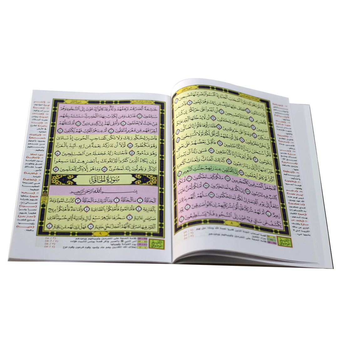 Juz Tabarak m'a altaqsim almawduei - جزء تبارك مع التقسيم الموضوعي و أسباب النزول و شرح المفردات