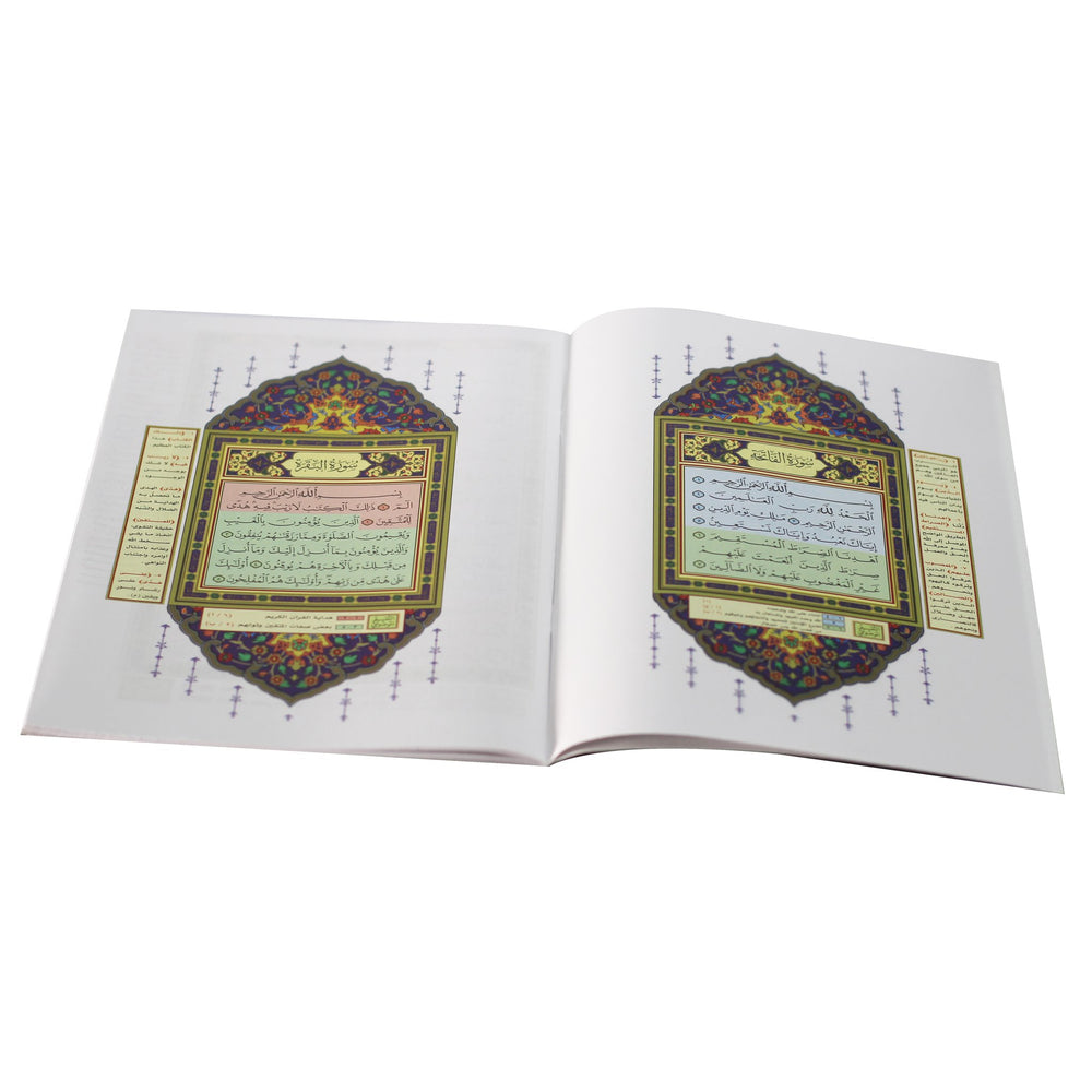 Surah Al Baqarah m'a altaqsim almawduei - سورة البقرة مع التقسيم الموضوعي و أسباب النزول و شرح المفردات