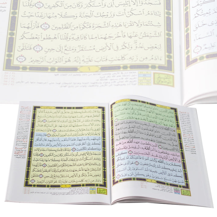 Surah Al Baqarah m'a altaqsim almawduei - سورة البقرة مع التقسيم الموضوعي و أسباب النزول و شرح المفردات