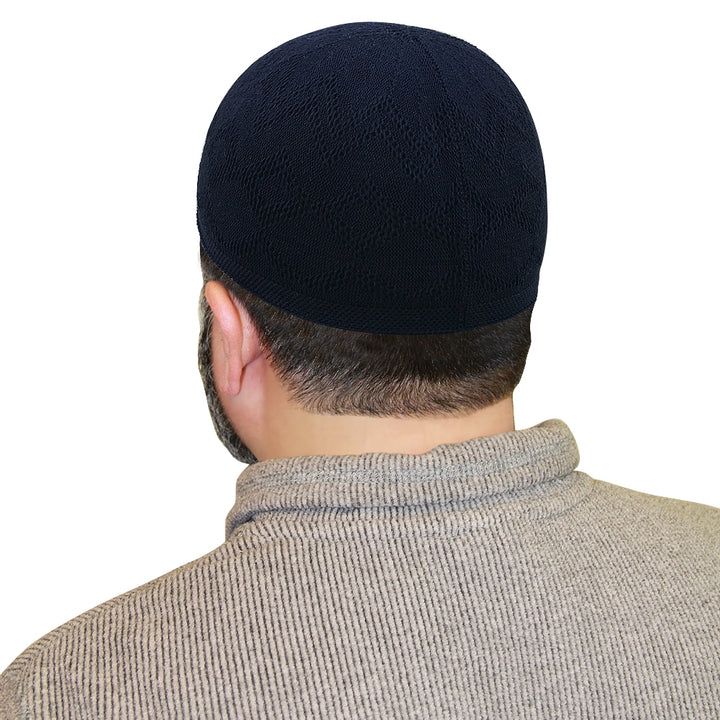 Muslim Prayer Knitted Cap - قبعة المسلم للرجال