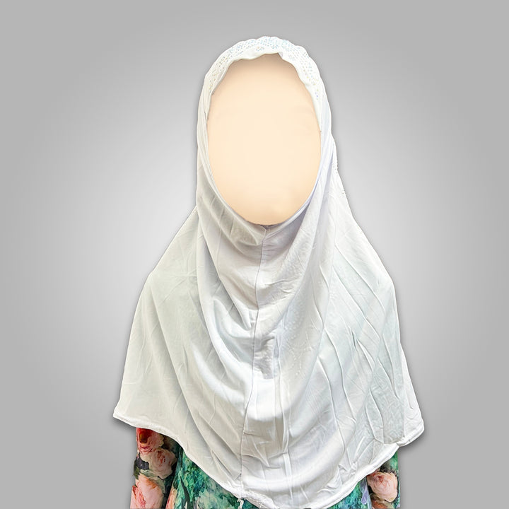 Kids Prayer Scarf - وشاح للرأس للفتيات الصغيرات
