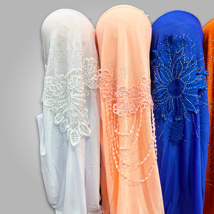 Kids Prayer Scarf - وشاح للرأس للفتيات الصغيرات