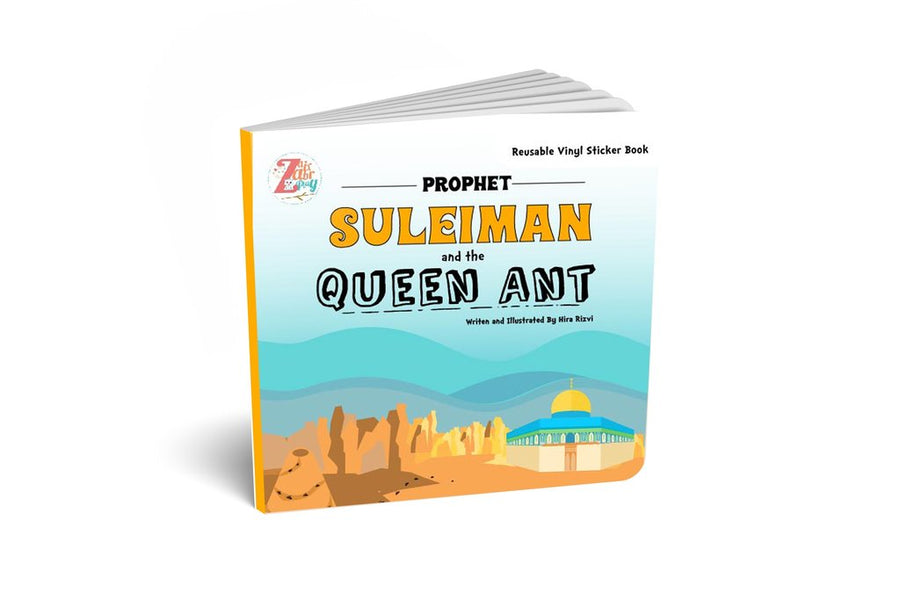 Prophet Suleiman (AS) and the Queen Ant: Reusable Vinyl Stickers Board Book
