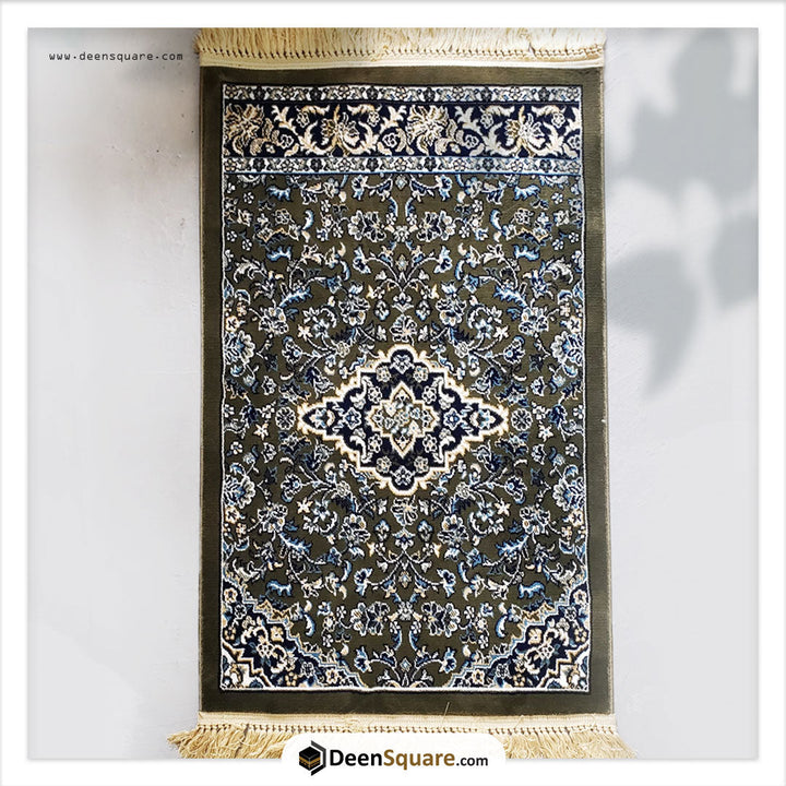 Al Rawdah Plain Design (New) Prayer Mat - سجادة صلاة الروضة بتصميم سادة (جديد)