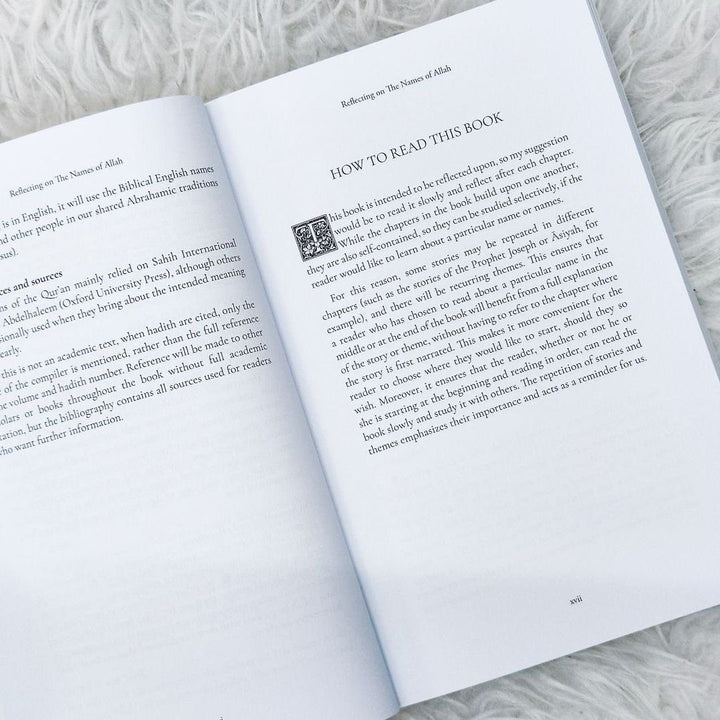 Reflecting on the Names of Allah