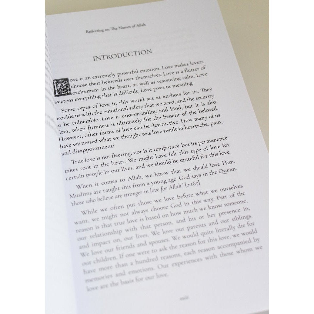 Reflecting on the Names of Allah