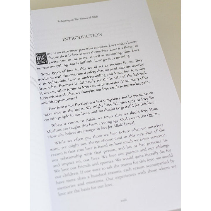 Reflecting on the Names of Allah